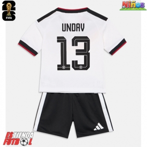 Alemania Deniz Undav #13 Primera Equipación Niños Mundial 2026 Manga Corta (+ Pantalones cortos)